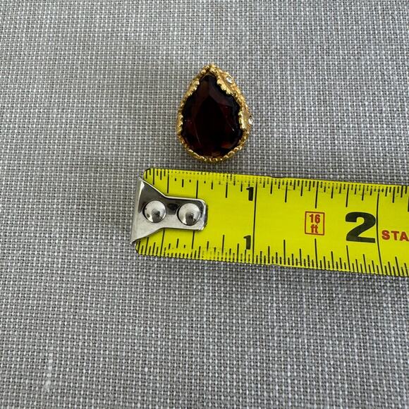 Amethyst color necklace and earrings - Picture 9 of 12